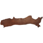 HOVĚZÍ KŮŽE - TŘÍSLOČINĚNÉ KRAJE - KRAZY HORSE - HNĚDÁ - 1.4-1.6 mm - Obrázek 7