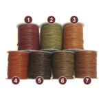 KULATÁ KŮŽE - KULATÝ KOŽENÝ ŘEMÍNEK - 10m, 20m - ∅1.5mm - Obrázek 2