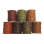 KULATÁ KŮŽE - KULATÝ KOŽENÝ ŘEMÍNEK - 10m, 20m - ∅1.5mm