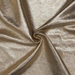 PRAVÁ KŮŽE - HOVĚZÍ USEŇ - METALLIC ZLATÁ - 1.2-1.4 mm