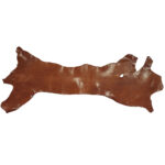 HOVĚZÍ KŮŽE - TŘÍSLOČINĚNÉ KRAJE - KRAZY HORSE - HNĚDÁ - 1.4-1.6 mm - Obrázek 5