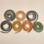 KOŽENÁ PLOCHÁ PLETENÁ ŠŇŮRKA - 15x5mm