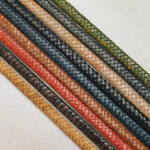 KOŽENÁ PLOCHÁ PLETENÁ ŠŇŮRKA - 10x5mm - Obrázek 4