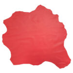 PRAVÁ KŮŽE JEHNĚTINA - ČERVENÁ - 0.3-0.4 mm - Obrázek 2