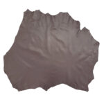 PRAVÁ KŮŽE JEHNĚTINA - TMAVĚ HNĚDÁ/BORDÓ - 0.4-0.5 mm - Obrázek 2