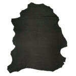 PRAVÁ KŮŽE JEHNĚTINA - NUBUK - TMAVĚ ŠEDÁ - 0.6-0.7 mm - Obrázek 2