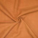 PRAVÁ KŮŽE JEHNĚTINA - NUBUK - ORANŽOVÁ - 0.5-0.6 mm