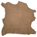 PRAVÁ KŮŽE JEHNĚTINA - NUBUK - MOKKO - 0.4-0.5 mm - Obrázek 2