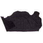 PRAVÁ KŮŽE - HOVĚZÍ USEŇ - ČERNÁ - NUBUK - 1.2-1.4 mm - Obrázek 2