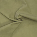 PRAVÁ KŮŽE - HOVĚZÍ USEŇ - OLIVOVÁ - NUBUK - 0.8-1.0 mm