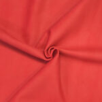 PRAVÁ KŮŽE - ČERVENÁ - NUBUK - 1.0-1.1 mm