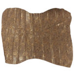 VZOROVANÉ  USNĚ - HOVĚZÍ KŮŽE - BRONZOVÉ KVĚTY - 0.7-0.8 mm - Obrázek 2