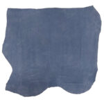 PRÁVÝ SEMIŠ - HOVĚZÍ KŮŽE - MODRÁ DŽÍNOVÁ - 0.9-1.0 mm - Obrázek 2