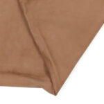 HOVĚZÍ KŮŽE - NUBUK - HNĚDÁ - 0.6-0.7 mm - Obrázek 2