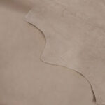 HOVĚZÍ KŮŽE - NUBUK - BÉŽOVÁ - 0.7-0.8 mm - Obrázek 2