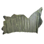 HOVĚZÍ KŮŽE / TŘÍSLOČINĚNÁ HLAZENICE - OLIVOVÁ - CRAZY HORSE - 1,8 - 2,0 mm - Obrázek 3