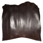 HOVĚZÍ KŮŽE - TŘÍSLOČINĚNÁ HLAZENICE - ČOKOLÁDOVÁ - 1.8-2.0 mm - Obrázek 2