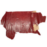 HOVĚZÍ KŮŽE - TŘÍSLOČINĚNÁ HLAZENICE - ČERVENÁ - 1.4-1.6 mm - Obrázek 2