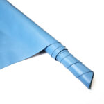 HOVĚZÍ KŮŽE - TŘÍSLOČINĚNÁ HLAZENICE - MODRÁ - 1,1-1,2 mm