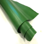 HOVĚZÍ KŮŽE - TŘÍSLOČINĚNÁ HLAZENICE - ZELENÁ - 3,0-3,2 mm