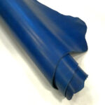 HOVĚZÍ KŮŽE - TŘÍSLOČINĚNÁ HLAZENICE - MODRÁ - 3,3-3,4 mm