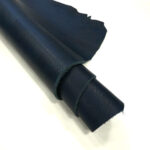 HOVĚZÍ KŮŽE - TŘÍSLOČINĚNÁ HLAZENICE - TMAVĚ MODRÁ - 4,2-4,4 mm