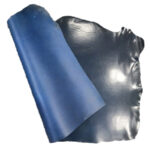 HOVĚZÍ KŮŽE - TŘÍSLOČINĚNÁ HLAZENICE - TMAVĚ MODRÁ - 3,5-3,6 mm - Obrázek 4