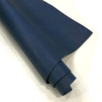 HOVĚZÍ KŮŽE - TŘÍSLOČINĚNÁ HLAZENICE - TMAVĚ MODRÁ - 3,7-3,8 mm