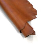 HOVĚZÍ KŮŽE - TŘÍSLOČINĚNÁ HLAZENICE - HNĚDÁ - 3,5-3,6 mm