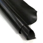 HOVĚZÍ KŮŽE - TŘÍSLOČINĚNÁ HLAZENICE - ČERNÁ - 3,5-3,8 mm