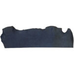 HOVĚZÍ KŮŽE - TŘÍSLOČINĚNÁ HLAZENICE - TMAVĚ MODRÁ - 3,7-3,8 mm - Obrázek 2