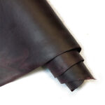 HOVĚZÍ KŮŽE / TŘÍSLOČINĚNÁ HLAZENICE - PURPLE/LILEK - CRAZY HORSE - 2 - 2,2 mm