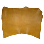 HOVĚZÍ KŮŽE - TŘÍSLOČINĚNÁ HLAZENICE - TMAVĚ ŽLUTÁ - 3.6-3.8 mm - Obrázek 2