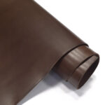 HOVĚZÍ KŮŽE - TŘÍSLOČINĚNÁ HLAZENICE - TMAVĚ HNĚDÁ - 3.6-3.8 mm