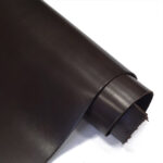 HOVĚZÍ KŮŽE - TŘÍSLOČINĚNÁ HLAZENICE - TMAVĚ HNĚDÁ - 3.6-3.8 mm