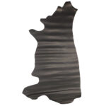 HOVĚZÍ KŮŽE - TŘÍSLOČINĚNÁ HLAZENICE - TMAVĚ HNĚDÁ - 1.3 - 1.5 mm - Obrázek 2