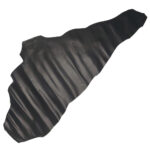 PRAVÁ KŮŽE JEHNĚTINA - ČERNÁ - 0.7 - 0.8 mm - Obrázek 3