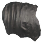 PRAVÁ KŮŽE JEHNĚTINA - ČERNÁ - 0.7 - 0.8 mm