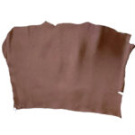 HOVĚZÍ KŮŽE / TŘÍSLOČINĚNÁ HLAZENICE - HNĚDÁ - 1,4 mm - Obrázek 2