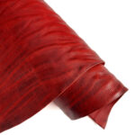 HOVĚZÍ KŮŽE / TŘÍSLOČINĚNÁ HLAZENICE - ČERVENÁ - 3.5 mm