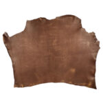 HOVĚZÍ KŮŽE - CRAZY HORSE - HNĚDÁ - 2.9-3.0 mm - Obrázek 2