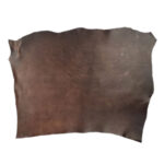 HOVĚZÍ KŮŽE - TŘÍSLOČINĚNÁ HLAZENICE - TMAVĚ HNĚDÁ - 1.6-1.7 mm - Obrázek 2