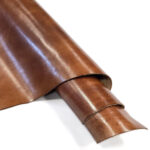 HOVĚZÍ KŮŽE - TŘÍSLOČINĚNÁ HLAZENICE - HNĚDÁ - 1.3-1.4 mm