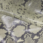 IMITACÍ HADÍ KŮŽE / HOVĚZÍ KŮŽE - PISTÁCIOVÁ - Obrázek 2