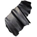 HOVĚZÍ KŮŽE / TŘÍSLOČINĚNÁ HLAZENICE - ČERNÁ - CRAZY HORSE - 1.8 mm - Obrázek 3