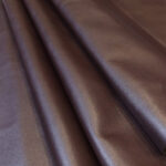 HOVĚZÍ KŮŽE - TŘÍSLOČINĚNÁ HLAZENICE - TMAVĚ HNĚDÁ - 1,2-1,4 mm