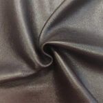 PRAVÁ KOZÍ KŮŽE - TMAVĚ HNĚDÁ - 1.1-1.3mm