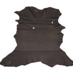 PRAVÁ KOZÍ KŮŽE - TMAVĚ HNĚDÁ - 1.1-1.3mm - Obrázek 10