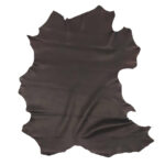 PRAVÁ KOZÍ KŮŽE - TMAVĚ HNĚDÁ - 1.1-1.3mm - Obrázek 11