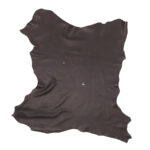 PRAVÁ KOZÍ KŮŽE - TMAVĚ HNĚDÁ - 1.1-1.3mm - Obrázek 9